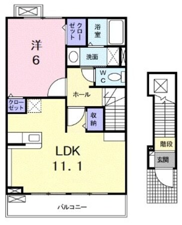 サンライズ　テールの物件間取画像